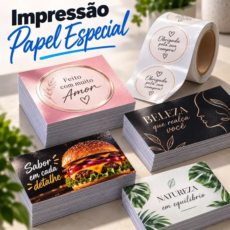 Impressão Papel Especial